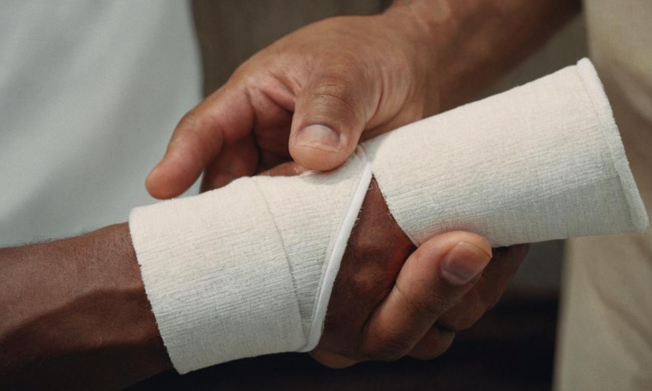 Jak założyć bandaż bokserski